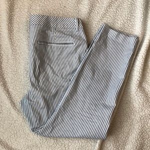 Searsucker Ankle Pants